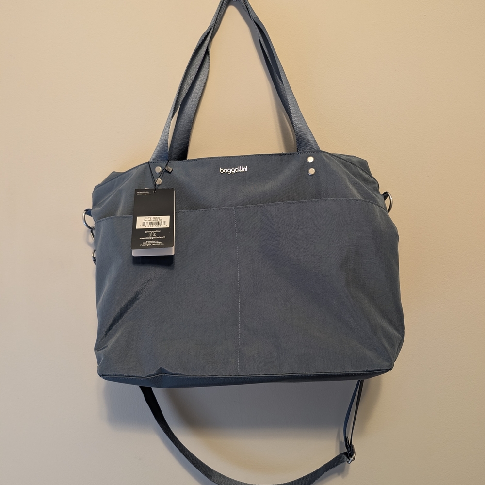 Baggallini Blue Laptop Bag for Women